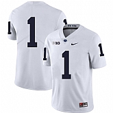 Penn State Nittany Lions 1 Joe Paterno White Nike College Football Jersey Dzhi,baseball caps,new era cap wholesale,wholesale hats